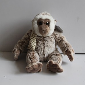 JH-9929A Plush Monkey in Light Brown color