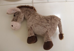 JH-9939A  Plush Donkey  in Light Brown color