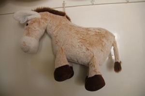 JH-9939C  Plush Donkey in Beige color